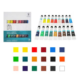 12/18/24 Colors WINSOR&NEWTON FINE ACRYLIC COLOUR SET 10ml/pcs for BJD Clay Cloth Wall Painting Artist Supplies