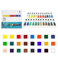 12/18/24 Colors WINSOR&NEWTON FINE ACRYLIC COLOUR SET 10ml/pcs for BJD Clay Cloth Wall Painting Artist Supplies