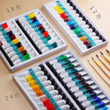 12/18/24 Colors WINSOR&NEWTON FINE ACRYLIC COLOUR SET 10ml/pcs for BJD Clay Cloth Wall Painting Artist Supplies