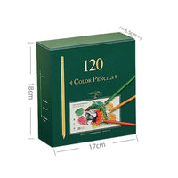 120 Colors Professional Premier Colored Pencils with Vibrant Colors Fade-Resistant Sketching Coloring for Artists Students