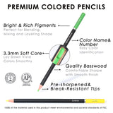 120 Cores Profissional Lápis Coloridos Hastes Pretas Lápis Coloridos Madeira Óleo Estudante Desenho Lápis Set Para A Escola Desenhar Esboço