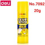 12PCS/BOX Deli 7091 7092 7093 PVP solid glue stick 8g 20g 36g office student glue stick  Formaldehyde free glue gun glue sticks