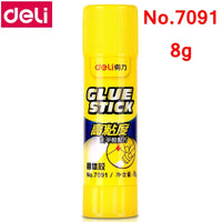 12PCS/BOX Deli 7091 7092 7093 PVP solid glue stick 8g 20g 36g office student glue stick  Formaldehyde free glue gun glue sticks