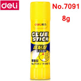 12PCS/BOX Deli 7091 7092 7093 PVP solid glue stick 8g 20g 36g office student glue stick  Formaldehyde free glue gun glue sticks