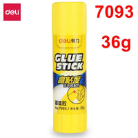 12PCS/BOX Deli 7091 7092 7093 PVP solid glue stick 8g 20g 36g office student glue stick  Formaldehyde free glue gun glue sticks