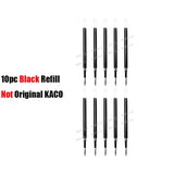 12pcs/lot Deli A12 Gel Pen 0.5MM Black Ink Sign Pen Push Bullet Pens for Office School Meeting Student Exam Stationery