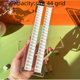 AOOKMIYA 14/26/44 Grids Empty Acrylic Watercolor Box Palette Portable Dust Proof Magnetic Clear Box Painting Art Supplies