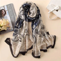 180*90cm New style female Autumn winter Fashion silk scarves lady large shawl beach wraps foulard pareo bandanna muffler women