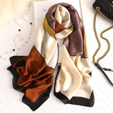 180*90cm New style female Autumn winter Fashion silk scarves lady large shawl beach wraps foulard pareo bandanna muffler women