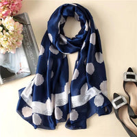 180*90cm New style female Autumn winter Fashion silk scarves lady large shawl beach wraps foulard pareo bandanna muffler women