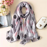 180*90cm New style female Autumn winter Fashion silk scarves lady large shawl beach wraps foulard pareo bandanna muffler women