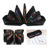 180 Lápis Coloridos Zipper-Case Set Soft Core Cabos Coloridos para Colorir Pintura Desenho Artistas Adultos Coloristas Profissionais