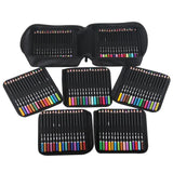 180 Lápis Coloridos Zipper-Case Set Soft Core Cabos Coloridos para Colorir Pintura Desenho Artistas Adultos Coloristas Profissionais