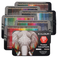 180 cores coloridas lápis conjunto para crianças do artista adulto com lápis metálico pintura cor oleosa para colorir desenho esboçar