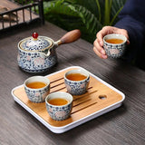 19 Styles Chinese Kung Fu Tea set Travel Tea set Ceramic Portable Tea set Teapot Tea Maker Infuser Teacup Cup for Tea