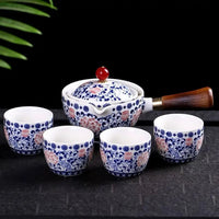 19 Styles Chinese Kung Fu Tea set Travel Tea set Ceramic Portable Tea set Teapot Tea Maker Infuser Teacup Cup for Tea