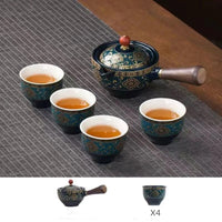 19 Styles Chinese Kung Fu Tea set Travel Tea set Ceramic Portable Tea set Teapot Tea Maker Infuser Teacup Cup for Tea