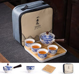 19 Styles Chinese Kung Fu Tea set Travel Tea set Ceramic Portable Tea set Teapot Tea Maker Infuser Teacup Cup for Tea