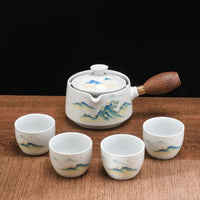 19 Styles Chinese Kung Fu Tea set Travel Tea set Ceramic Portable Tea set Teapot Tea Maker Infuser Teacup Cup for Tea