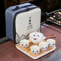 19 Styles Chinese Kung Fu Tea set Travel Tea set Ceramic Portable Tea set Teapot Tea Maker Infuser Teacup Cup for Tea