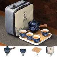 19 Styles Chinese Kung Fu Tea set Travel Tea set Ceramic Portable Tea set Teapot Tea Maker Infuser Teacup Cup for Tea