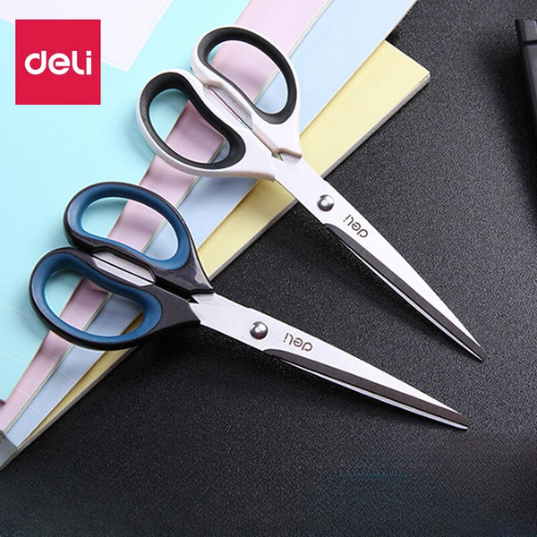 1PC Deli Anti Stick Anti Rust Scissors Office And Home Scissors Stainl –  AOOKMIYA