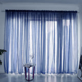 1PC Voile Window Curtain Solid Color Grape Purple High Quality Simple Curtains Modern Generous Beautiful Exquisite Curtain