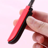 1PCS DELI mini portable scissors 0600 creative folding pen-shaped round head art children stationery scissors