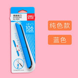 1PCS DELI mini portable scissors 0600 creative folding pen-shaped round head art children stationery scissors