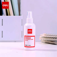 1PCS Deli 7869 Whiteboard cleaner spray eraser water 100ml per bottle whiteboard clean water spray