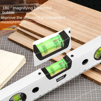 1Pcs 300/400/500/600mm High Precision Strong Magnetic Spirit Level Digital Inclinometer Protractor Adjustable Angle Level Rulers