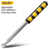 1Pcs 98/115/160CM Multifunction Telescopic Self Defense Hammer Empty Drum Hammer Room Test Rod Inspection Hand Tools Metel Test