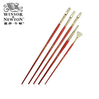 1Set Winsor & Newton Oil/Acrylic/Gouache Paint Brush Long Rod Bristle Art Special Set Art Supplies