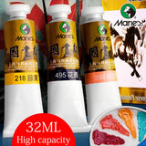 1pc marie pintura chinesa pigmento grande capacidade 32ml pintura chinesa tinta pintura arte suprimentos