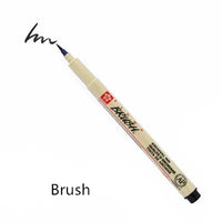 1pcs Sakura Pigma Micron Fine Pen Waterproof Smooth Black Ink Fineliner Drawing Pens Art Sketch Marker Liner Rotulador Tekenen