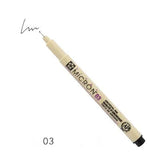 1pcs Sakura Pigma Micron Fine Pen Waterproof Smooth Black Ink Fineliner Drawing Pens Art Sketch Marker Liner Rotulador Tekenen