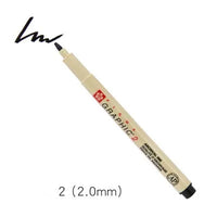 1pcs Sakura Pigma Micron Fine Pen Waterproof Smooth Black Ink Fineliner Drawing Pens Art Sketch Marker Liner Rotulador Tekenen