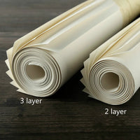 2/3 Layers Xuan Paper for Calligraphy Landscape Painting 10sheets Multiple Layer Chinese Raw Xuan Paper Calligraphy Paper