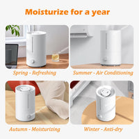 2022 New Xiaomi Mijia Humidifier 2 with Smart Digital Bluetooth Thermometer Air Humidifiers For Office Home Bedroom Humidifier