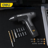 2023 Deli Double Speed 7.2V Electric Screwdriver Electric Rechargeable Disassembling Machine Assembly Repair Home Power Drill