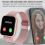 2023 New Bluetooth Call Smart Watch Women Men Heart Rate Blood Oxygen Voice Assistant 100+Sports Ladies Smartwatch For Xiaomi