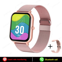 2023 New Bluetooth Call Smart Watch Women Men Heart Rate Blood Oxygen Voice Assistant 100+Sports Ladies Smartwatch For Xiaomi