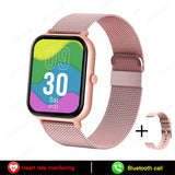 2023 New Bluetooth Call Smart Watch Women Men Heart Rate Blood Oxygen Voice Assistant 100+Sports Ladies Smartwatch For Xiaomi