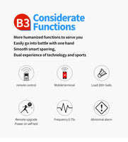 AOOKMIYA 2024 New Arrival Siboasi Intelligent Badminton Shuttlecock Practice Shooting Machine APP Control Badminton Machine For Player