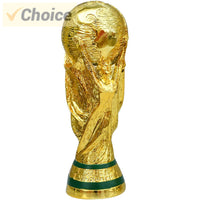 2024 New Golden Resin Football Trophy Champions Soccer Trophies Resin Ornament Football Fan Gift Home  Decoration Craft