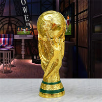 2024 New Golden Resin Football Trophy Champions Soccer Trophies Resin Ornament Football Fan Gift Home  Decoration Craft