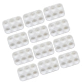 AOOKMIYA  20pcs Portable Painting Palettes Plastic Drawing Tray for DIY Craft Professional Art Painting