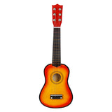 21 inch Basswood Ukulele 6 Strings Small Acoustic Guitar Musical Instruments Classical String Instrument Mini Ukulele Guitar Toy