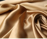 22MM Thicken 100% Silk Scarf For Women Soft Shawl  Spring  Summer New Solid Satin Long Scarf Women's Scarf  Shawl