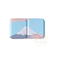 AOOKMIYA  24Grid Folding Watercolor Palette Watercolor Paint Tray Box Renovate Cover Pigment Box Painting Tool Artistic Drawing Supplies